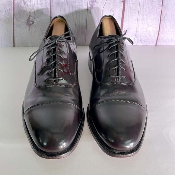 JOHNSTONE & MURPHY Men\'s Burgundy Derby Dress Shoes. Size: 10M main image 4